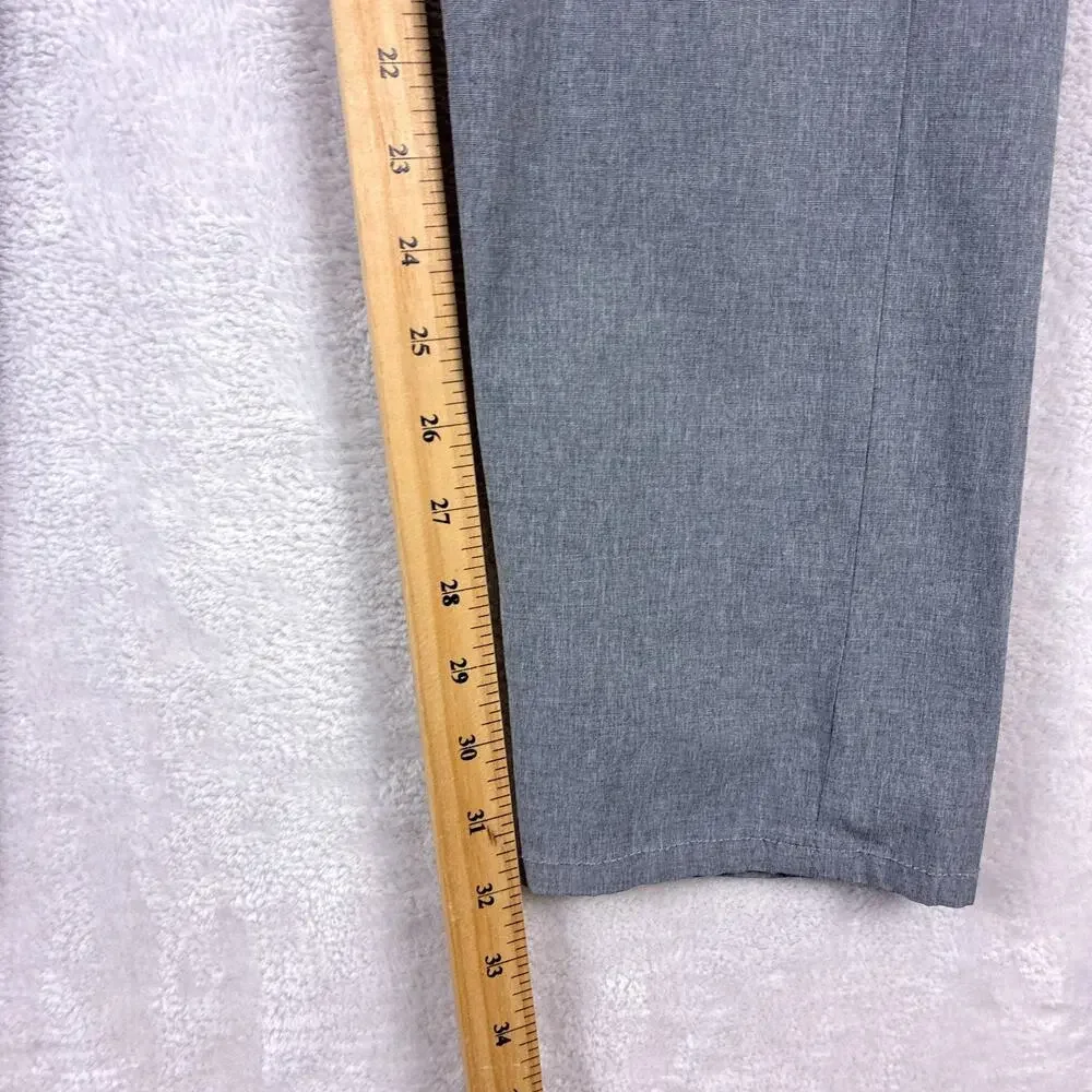 Vuori Pants Mens 32 Gray Aim Chino Performance Preppy Travel Golf Summer